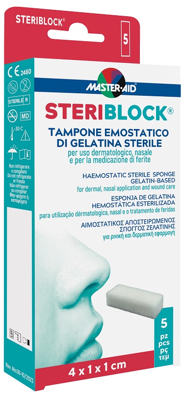MASTER-AID STERIBLOCK TAMPONE EMOSTATICO - farmascienza.it