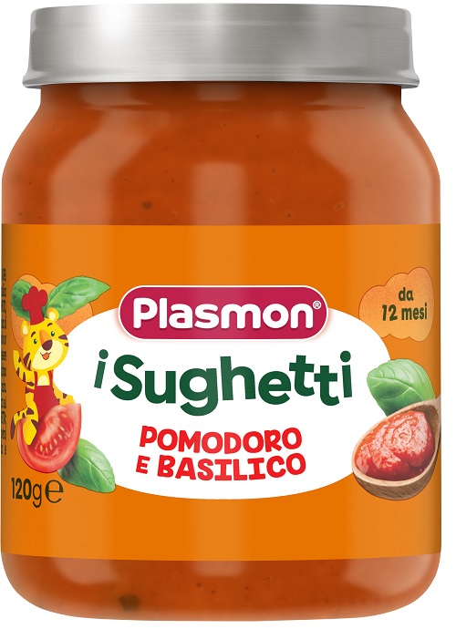 PLASMON I SUGHETTI POMODORO E BASILICO 120 G - farmascienza.it