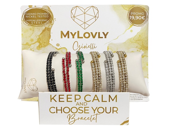 MYLOVLY GIOIELLI STELLA BRACCIALE STRASS ORO - farmascienza.it