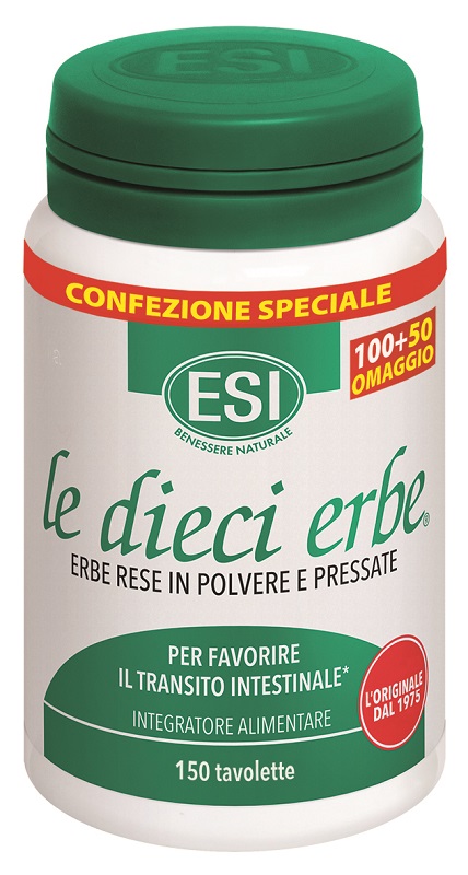 ESI LE DIECI ERBE 100 TAVOLETTE + 50 TAVOLETTE OMAGGIO - farmascienza.it