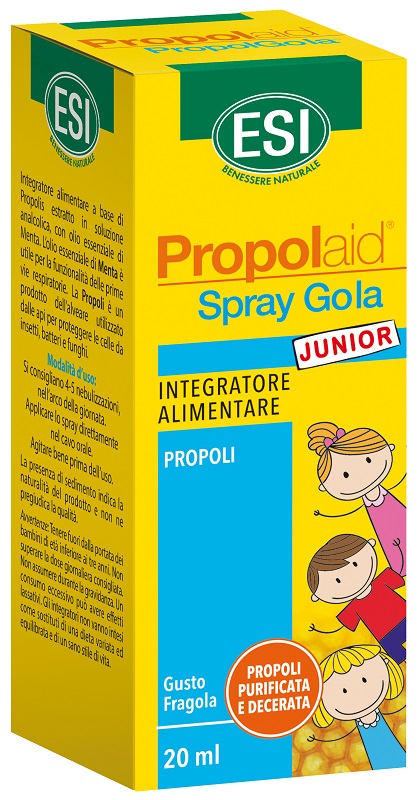 ESI PROPOLAID SPRAY GOLA JUNIOR 20 ML - farmascienza.it