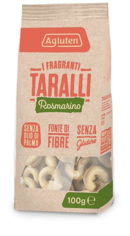 AGLUTEN TARALLI ROSMARINO 100 G - farmascienza.it