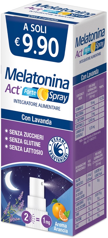 MELATONINA ACT FORTE SPRAY 15 ML - farmascienza.it