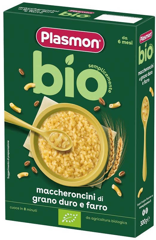 PLASMON PASTINA BIO MACCHERONCINI 300 G - farmascienza.it