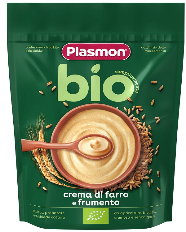 PLASMON CEREALI BIO FARRO/GRANO 200 G - farmascienza.it