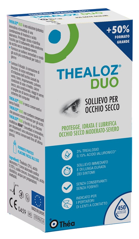 SOLUZIONE OFTALMICA THEALOZ DUO 15 ML - farmascienza.it
