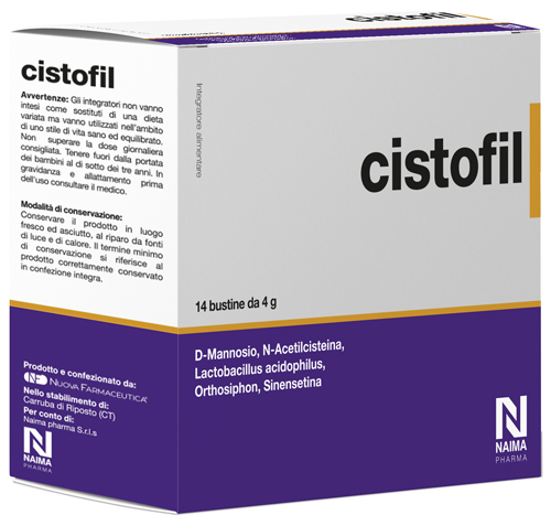 CISTOFIL 14 BUSTINE - farmascienza.it