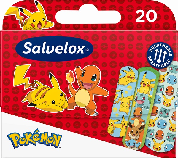 CEROTTO SALVELOX POKEMON 20 PEZZI - farmascienza.it