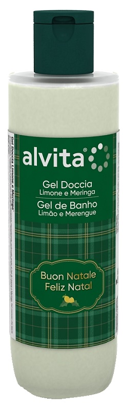 ALVITA GEL DOCCIA NATALE 2024 LIMONE & MERINGA 250 ML - farmascienza.it