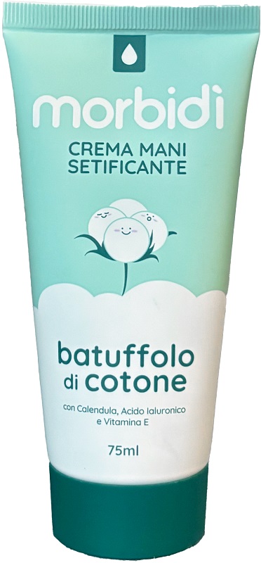 MORBIDI' CREMA MANI BATUFFOLO DI COTONE 75 ML - farmascienza.it