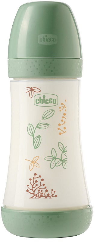 CHICCO BIBERON P5 ECO POLIPROPILENE DA 240 ML MEDIUM SILICONE - farmascienza.it
