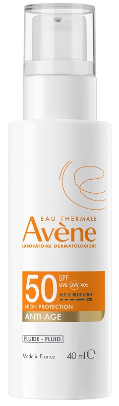 EAU THERMALE AVENE SOLARE FLUIDO ANTI-ETA' SPF 50 40 ML - farmascienza.it