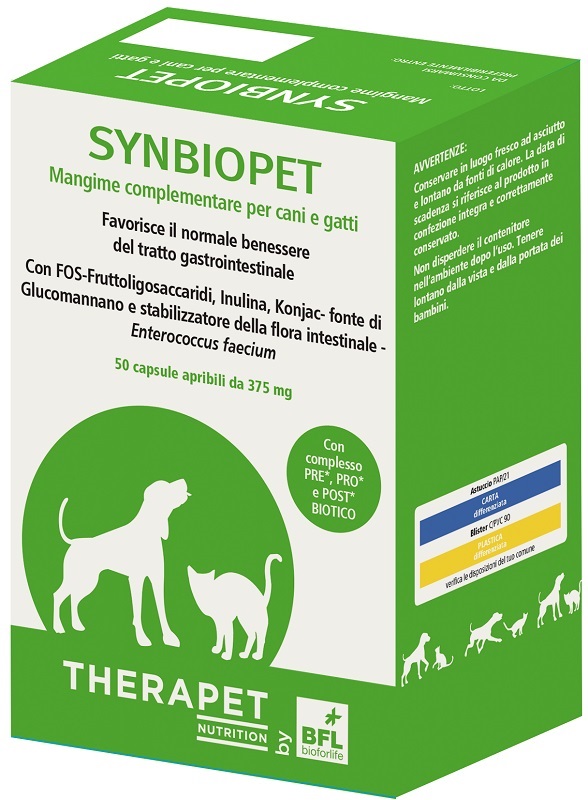 SYNBIOPET THERAPET 50 CAPSULE - farmascienza.it