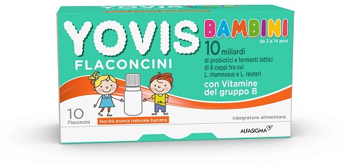 YOVIS BAMBINI BANANA 10 FLACONCINI DA 10 ML - farmascienza.it