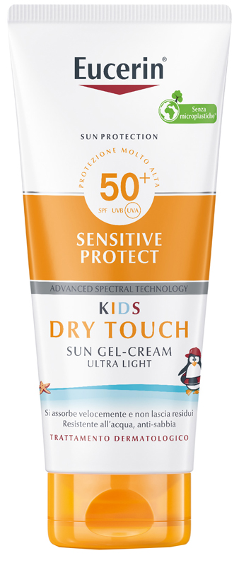EUCERIN SUN KIDS DRY TOUCH GEL CREAM SPF50+ 200 ML - farmascienza.it