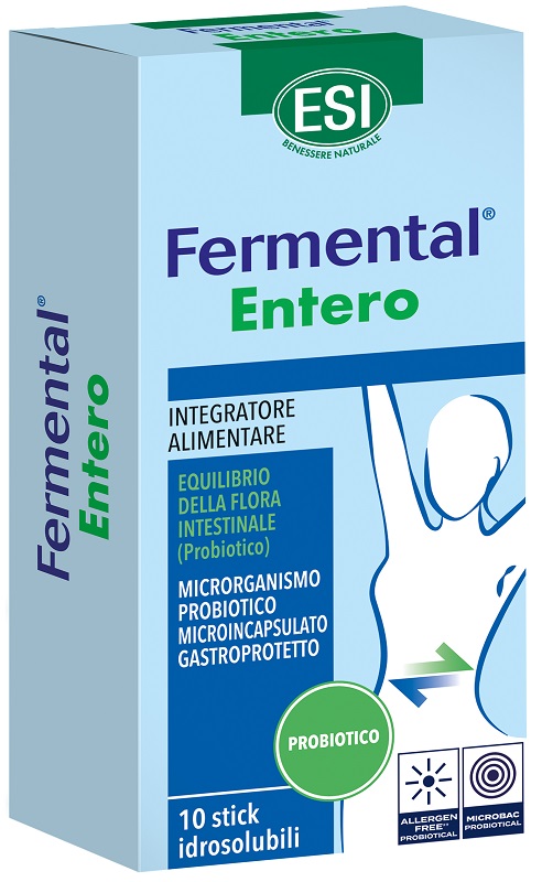 ESI FERMENTAL ENTERO 10 STICK IDROSOLUBILI - farmascienza.it
