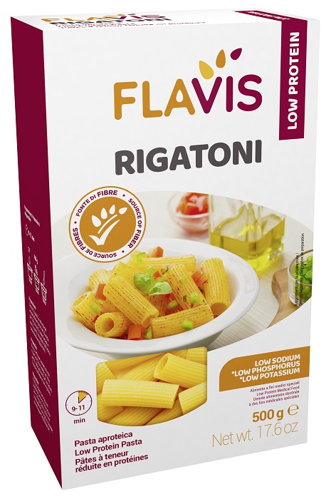 FLAVIS RIGATONI APROTEICI 500 G - farmascienza.it