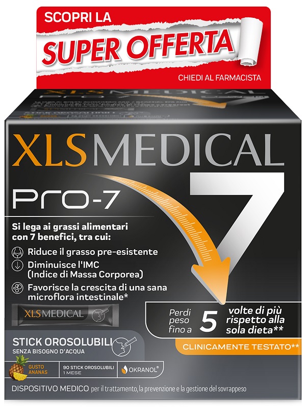 XLS MEDICAL PRO 7 90 STICK TAGLIO PREZZO - farmascienza.it