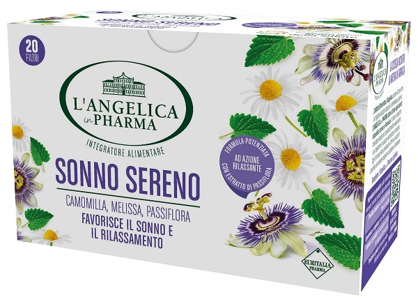 L'ANGELICA TISANA SONNO SERENO 20 FILTRI - farmascienza.it