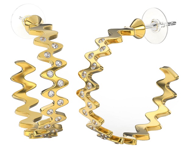BJT369 ORECCHINO SARIEL GOLD PLATED - farmascienza.it