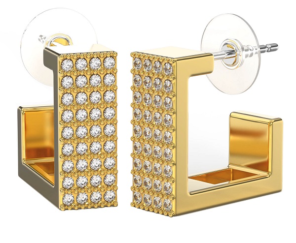 BJT373 ORECCHINO AMARA GOLD PLATED - farmascienza.it