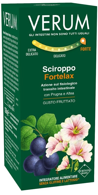VERUM FORTELAX SCIROPPO FRUTTATO 126 G NEW - farmascienza.it