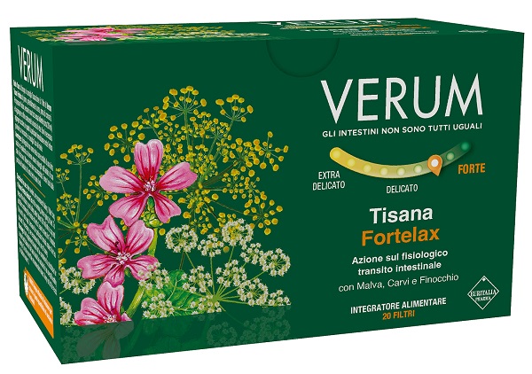 VERUM FORTELAX TISANA 20 FILTRI NEW - farmascienza.it