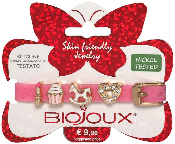 BJB015 BRACCIALE SILICONE LIGHT ROSE GOLD PLATED - farmascienza.it