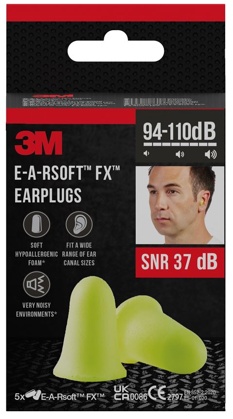 3M INSERTI AURICOLARI MORBIDI EARSOFT FX 5 PAIA - farmascienza.it