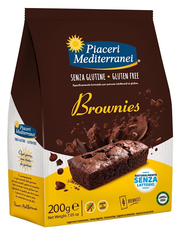 PIACERI MEDITERRANEI BROWNIES 200 G - farmascienza.it