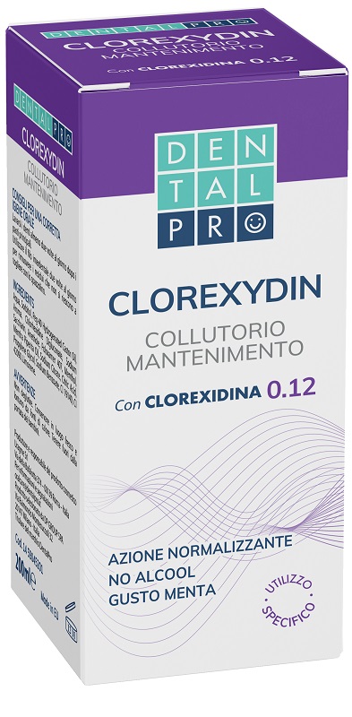 DENTALPRO COLLUTORIO CLOREXYDIN 0,12 200 ML - farmascienza.it