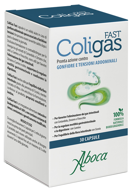 COLIGAS FAST 30 CAPSULE - farmascienza.it