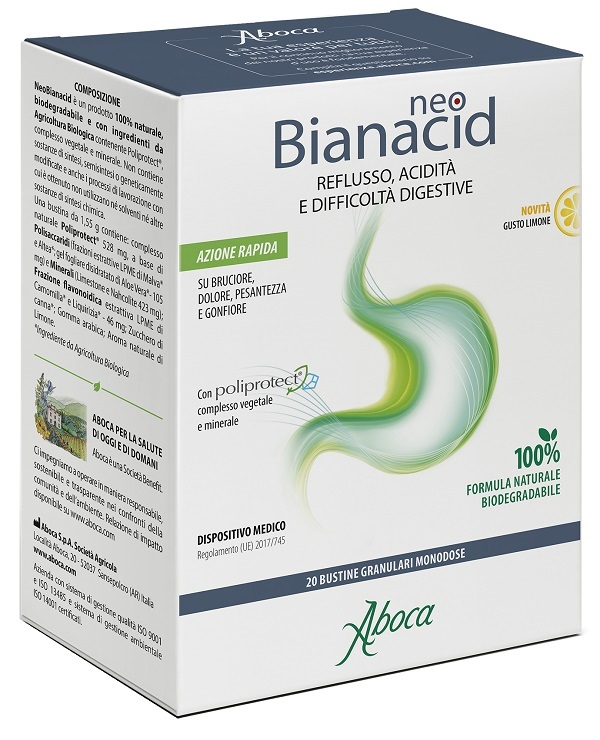 NEOBIANACID 20 BUSTINE LIMONE - farmascienza.it
