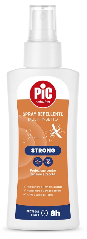 PIC SOLUTION SPRAY REPELLENTE MULTI-INSETTO STRONG 100 ML - farmascienza.it