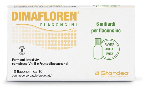 DIMAFLOREN 6 MILIARDI 10 FLACONCINI DA 10 ML SENZA GLUTINE - farmascienza.it