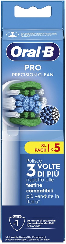ORALB PRECISIONCLEAN REFILL 5 PEZZI - farmascienza.it