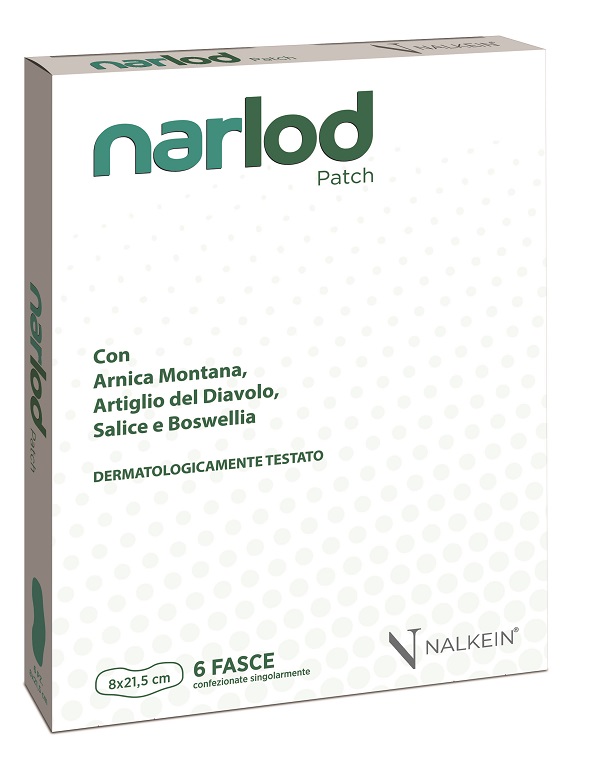 NARLOD PATCH 8X21,5 CM 6 PEZZI - farmascienza.it