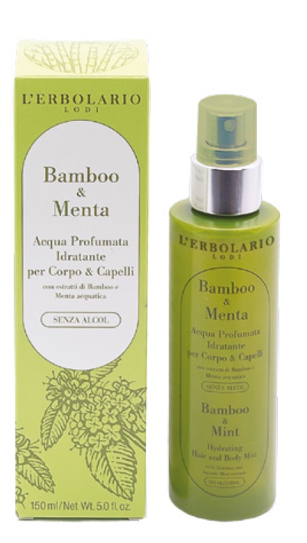 ACQUA PROFUMATA BAMBOO & MENTA 150 ML - farmascienza.it