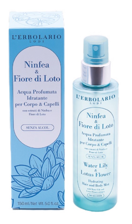 ACQUA PROFUMATA NINFEA & FIORE DI LOTO 150 ML - farmascienza.it