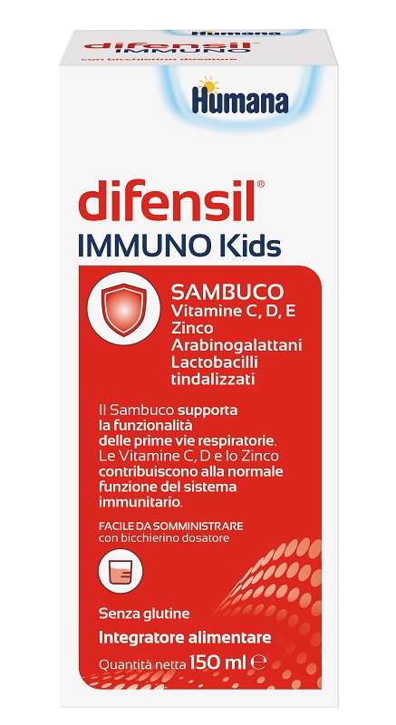 DIFENSIL IMMUNO KIDS 150 ML SENZA GLUTINE - farmascienza.it