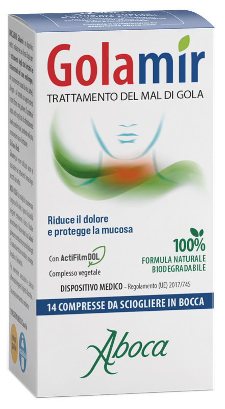 GOLAMIR 14 COMPRESSE OROSOLUBILI DA 1,5 G SENZA GLUTINE SENZA LATTOSIO - farmascienza.it